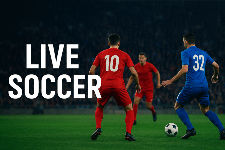 Live Soccer: Latest Match Updates, Streaming Options & Game Highlights