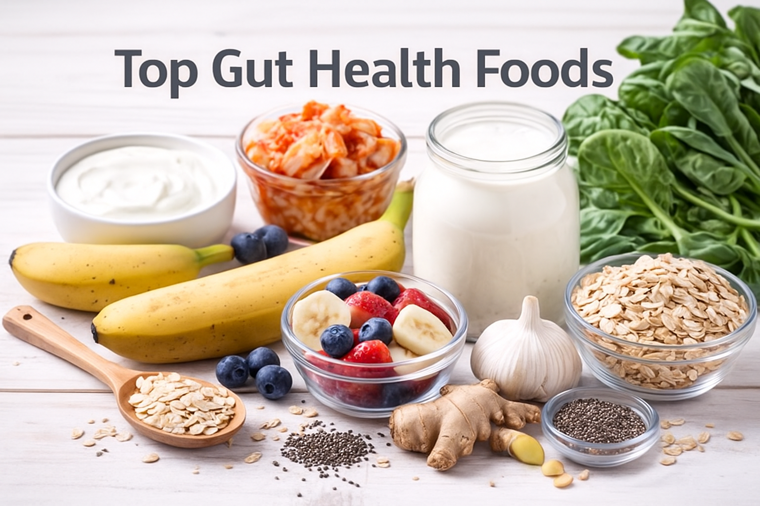 Top Gut Health Foods: What to Eat for a Strong Digestive System